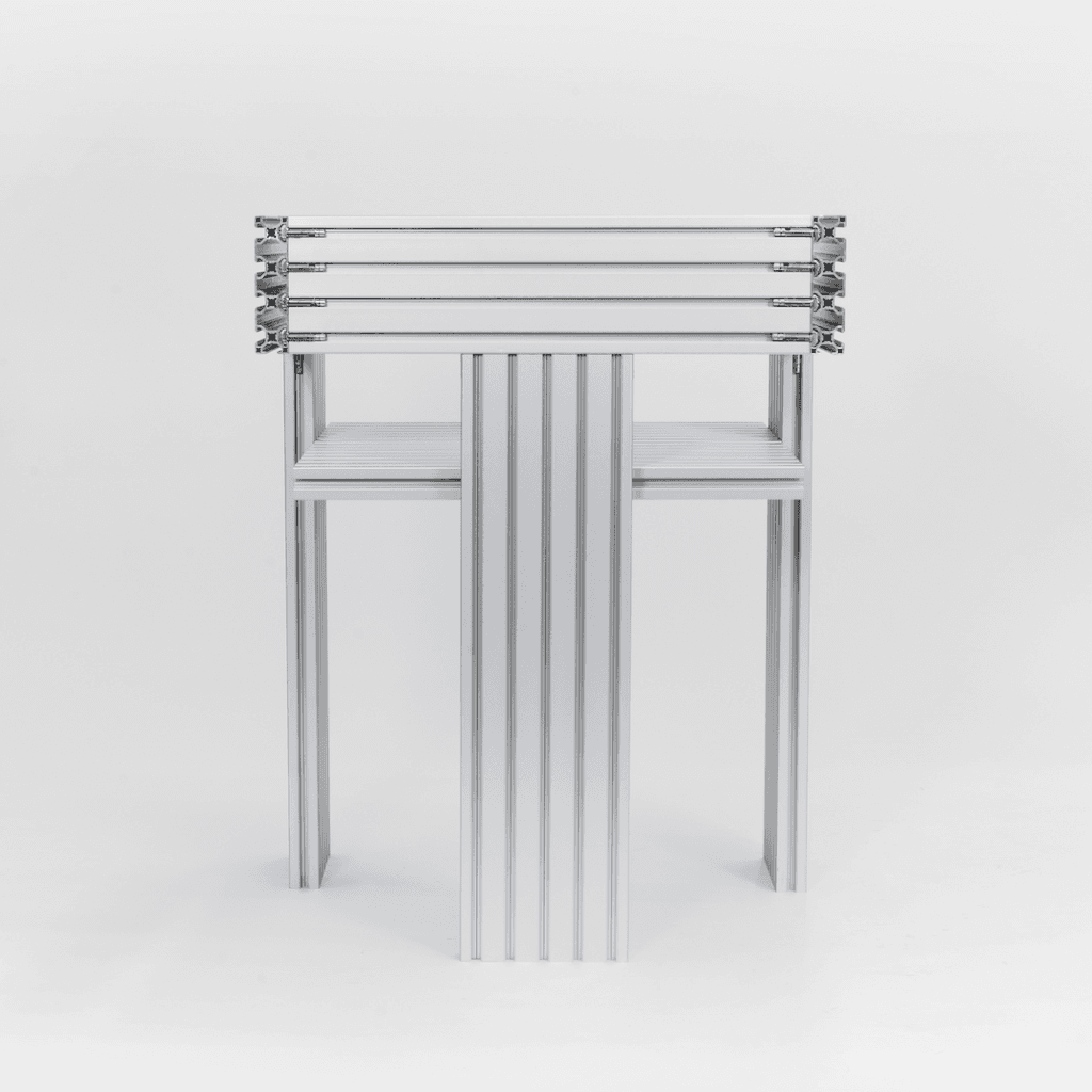 aluminium chair